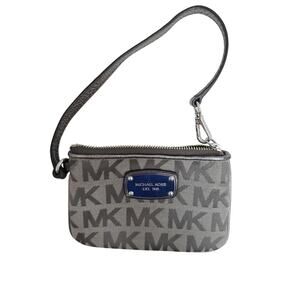 Michael Kors Gray Wristlet Wallet